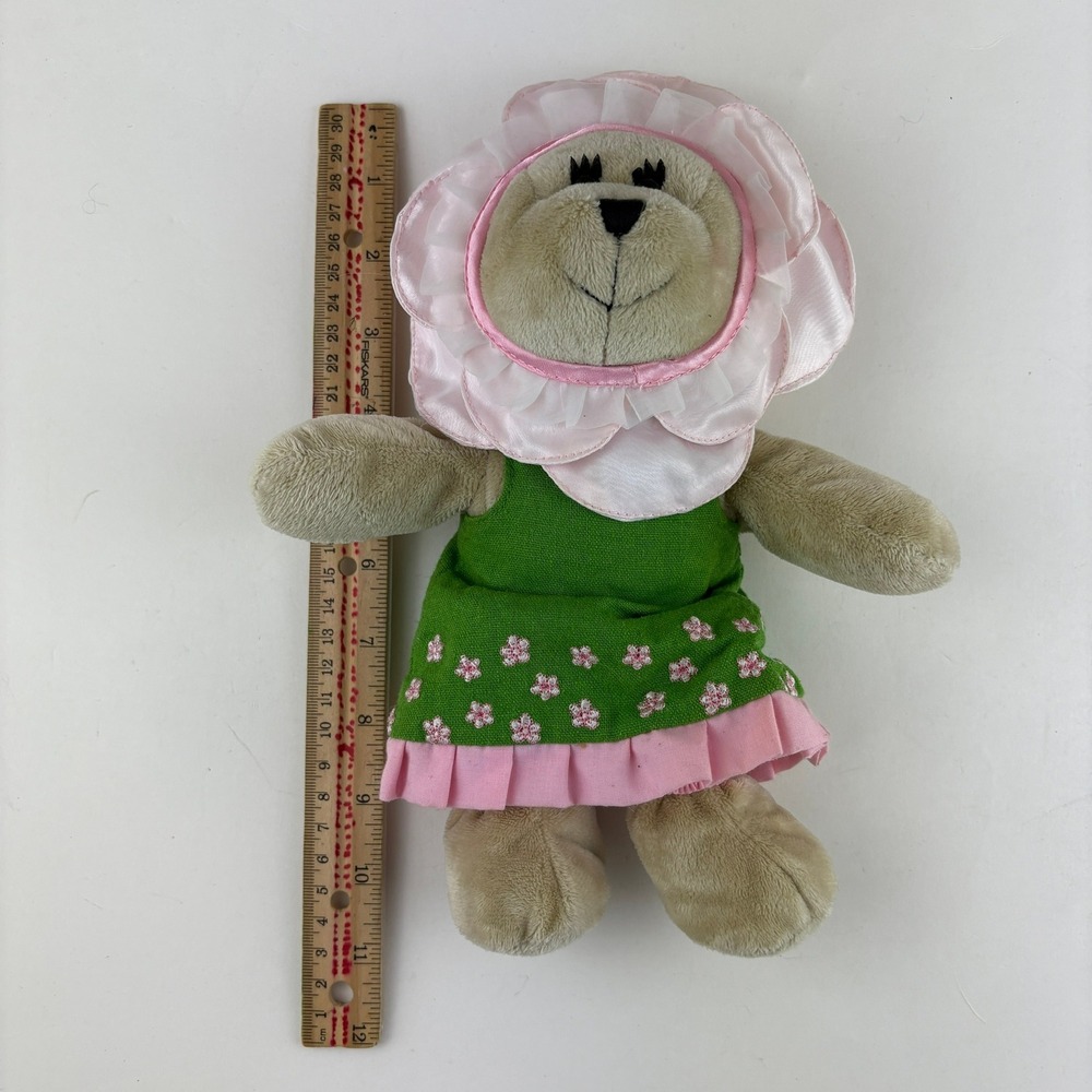 Starbucks Bearista Bear 92nd Edition 2010 Spring Flower Collectible Plush Bear - Picture 6 of 6